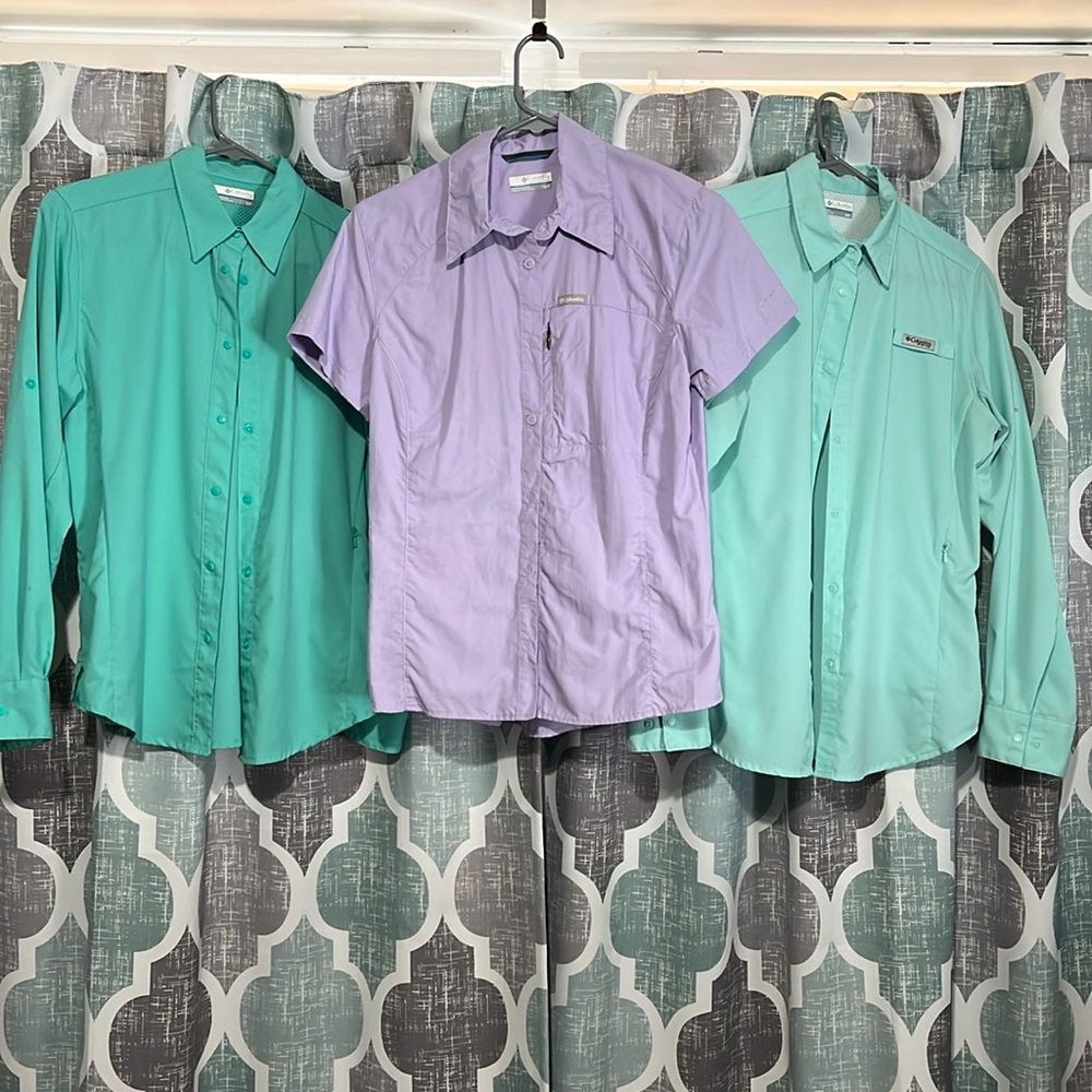 Trio of Columbia PFG shirts